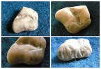 Glcksstein: Zwei Zehen vom linken Fu der kleinen Meerjungfrau
