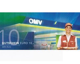 10 Euro OMV Tankgutschein NEU 10€ einlbar bis 2012